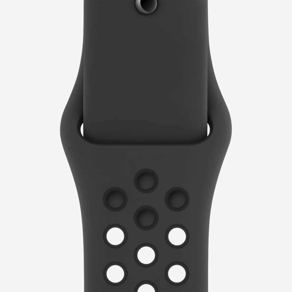 Apple Watch Nike Series 5 (GPS) mit Nike Sportarmband  40-mm-Aluminiumgehäuse in Space Gray. Nike DE